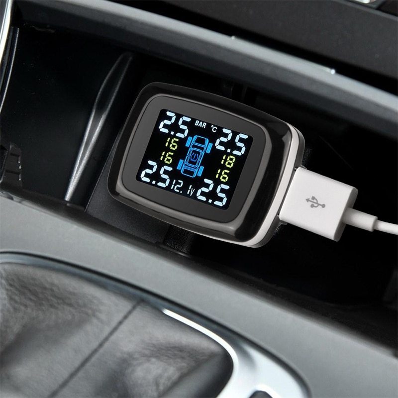 Tire Pressure USB Car Monitoring System