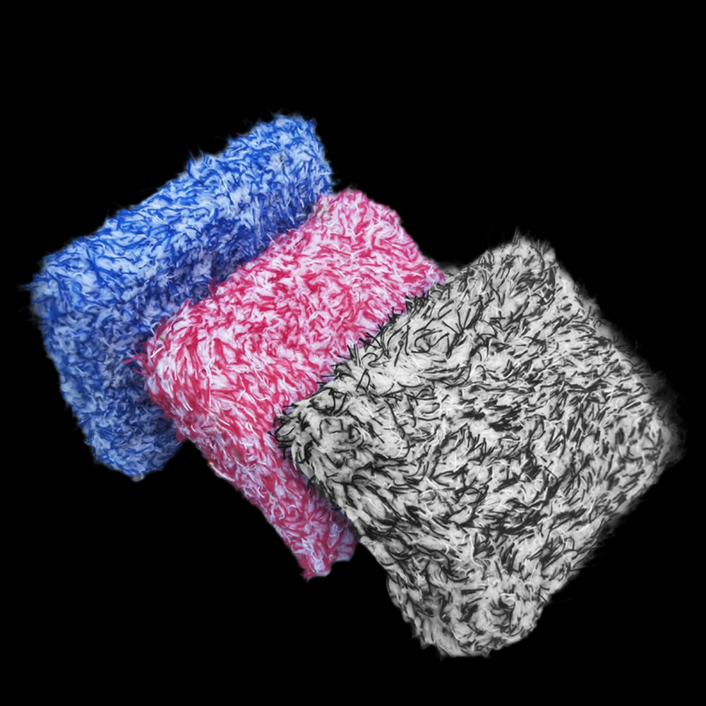 Microfiber & Coral Fleece Car Cleaning Sponge