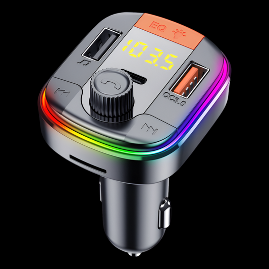 Multi-Color MP3 Bluetooth Player & Fast Charger